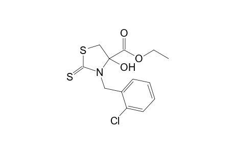 ETHYL-3-(2-CHLOROBENZYL)-4-HYDROXY-2-THIOXO-1,3-THIAZOLANE-4-CARBOXYLATE