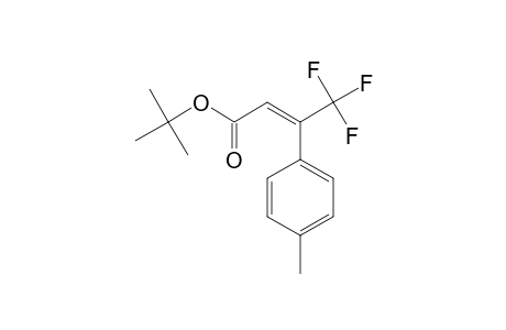 TERT.-BUTYL-(E)-4,4,4-TRIFLUORO-3-(4-METHYLPHENYL)-BUT-2-ENOATE