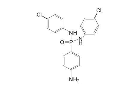 p-(p-aminophenyl)-N,N'-bis(p-chlorophenyl)phosphonic diamide