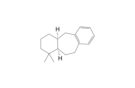 cis and trans-1,1-Dimethyl-2,3.4,4a,5,10,11,11a-octahydro-1H-dibenzo[a,d]cycloheptene