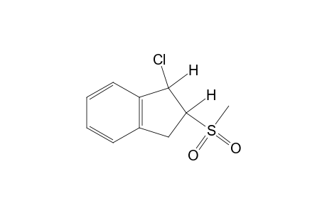 trans-1-CHLORO-2-(METHYLSULFONYL)INDAN