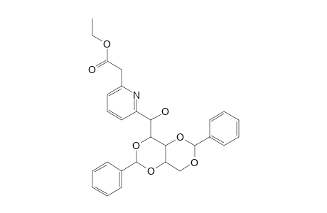 D-ALLO-2-(2,4:3,5-DI-O-BENZYLDINENEPENTITOL-1-YL)-6-ETHOXYCARBONYLMETHYLPYRIDINE