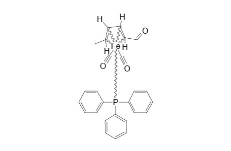 DICARBONYL-[2-5-ETA-((2E,4E)-HEXA-2,4-DIENAL)]-(TRIPHENYLPHOSPHINE)-IRON