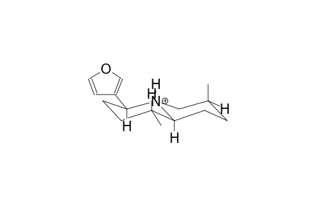 TRANS-7-EPIDEOXYNUPHARIDINE, PROTONATED