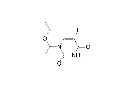 1-(1-Ethoxyethyl)-5-fluoranyl-pyrimidine-2,4-dione