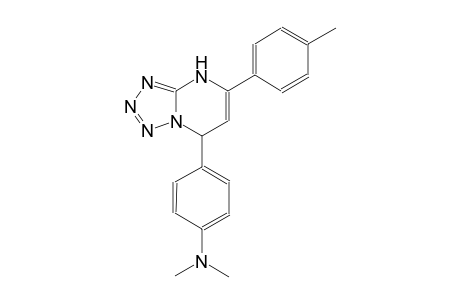 N,N-dimethyl-4-[5-(4-methylphenyl)-4,7-dihydrotetraazolo[1,5-a]pyrimidin-7-yl]aniline