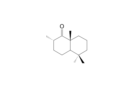 (-)-8-Epi-11-nordriman-9-one