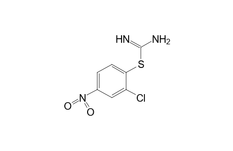 2-(2-CHLORO-4-NITROPHENYL)-2-THIOPSEUDOUREA