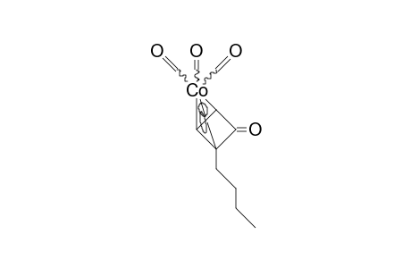 (/.eta.-3/-2-Butyl-1-oxo-cyclobutenyl) cobalt tricarbonyl