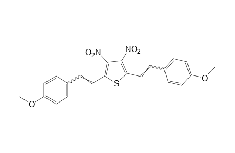 2,5-bis(p-methoxystyryl)-3,4-dinitrothiophene