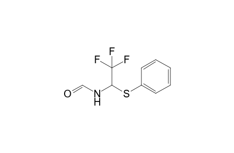 N-(1-Phenylsulfanyl-2,2,2-trifluoroethyl)formamide