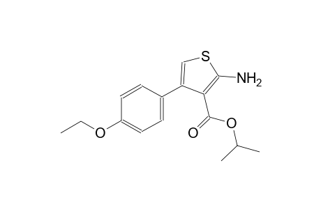 isopropyl 2-amino-4-(4-ethoxyphenyl)-3-thiophenecarboxylate