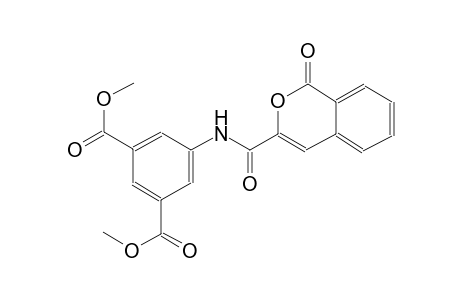 dimethyl 5-{[(1-oxo-1H-2-benzopyran-3-yl)carbonyl]amino}isophthalate