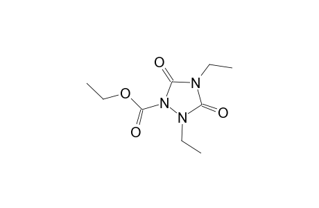 Ethyl 2,4-diethyl-3,5-dioxo-1,2,4-triazolidine-1-carboxylate