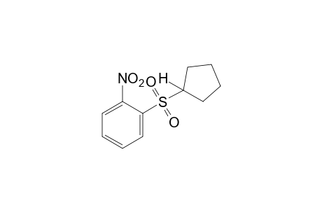 cyclopentyl o-nitrophenyl sulfone