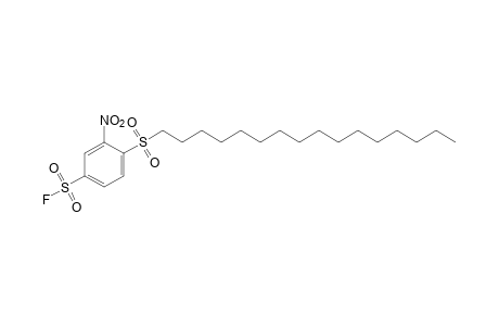 4-(hexadecylsulfonyl)-3-nitrobenzenesulfonyl fluoride