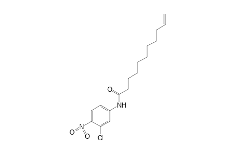 3'-chloro-4'-nitro-10-undecenanilide