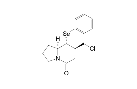 (7R,8R,8aS)-7-(chloromethyl)-8-(phenylseleno)indolizidin-5-one