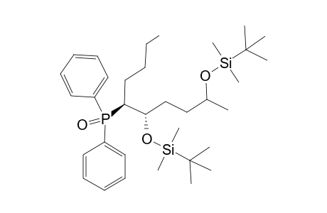 tert-Butyl-[(1S,2S)-1-[3-[tert-butyl(dimethyl)silyl]oxybutyl]-2-diphenylphosphoryl-hexoxy]-dimethyl-silane