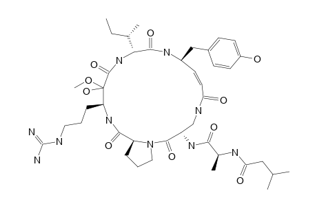 CYClOTHEONAMIDE-E3;MAJOR_CONFORMER;B-HEMIACETALE