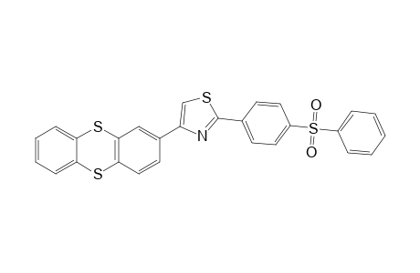 2-(PARA-PHENYLSULFONYLPHENYL)-4-THIANTHRENYLTHIAZOLE