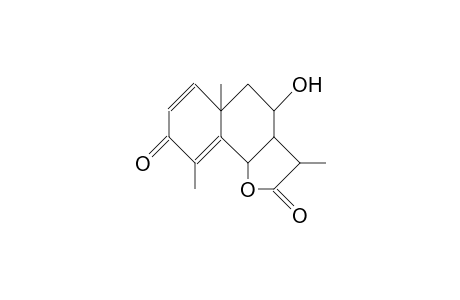 Naphtho[1,2-b]furan-2,8(3H,4H)-dione, 3a,5,5a,9b-tetrahydro-4-hydroxy-3,5a,9-trimethyl-, [3S-(3.alpha.,3a.alpha.,4.alpha.,5a.beta.,9b.beta.)]-