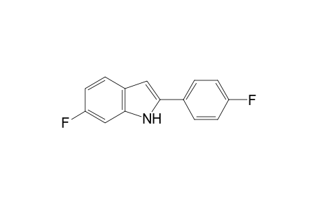 6-fluoro-2-(p-fluorophenyl)indole