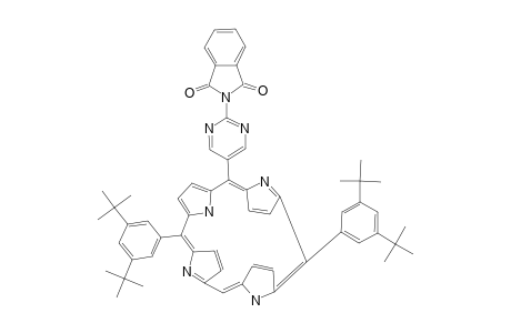 5-(2-PHTHALIMIDOPYRIMIDIN-5-YL)-10,20-BIS-(3,5-DI-TERT.-BUTYLPHENYL)-21H,23H-PORPHINE