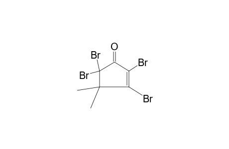 4,4-dimethyl-2,3,5,5-tetrabromo-2-cyclopenten-1-one