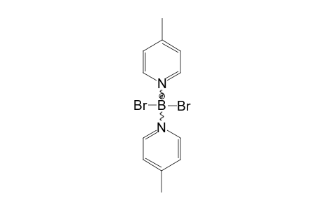 BIS-(4-METHYLPYRIDINE)-DIBROMO-BORON-CATION