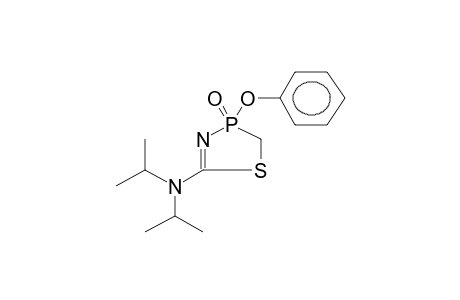 5-DIISOPROPYLAMINO-2-OXO-2-PHENOXY-1-AZA-4-THIA-2-PHOSPHOL-1-INE