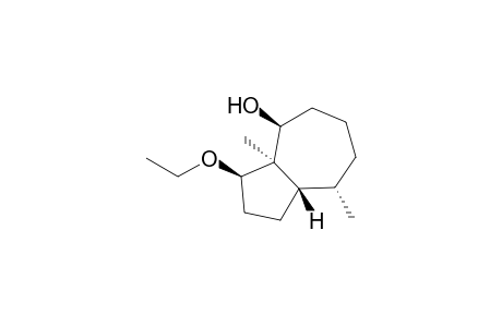 (3R,3aR,4S,8S,8aS)-3-ethoxy-3a,8-dimethyl-2,3,4,5,6,7,8,8a-octahydro-1H-azulen-4-ol