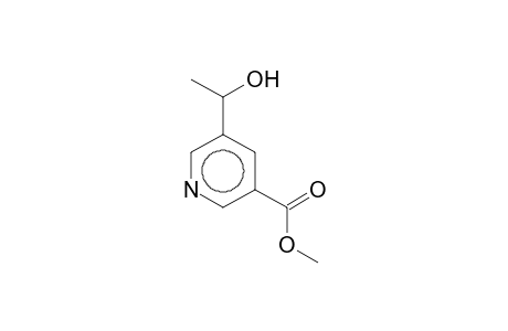 3-CARBOMETHOXY-5-(1'-HYDROXYETHYL)PYRIDINE