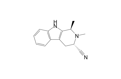 (1R,3S)-1,2-dimethyl-1,3,4,9-tetrahydro-$b-carboline-3-carbonitrile