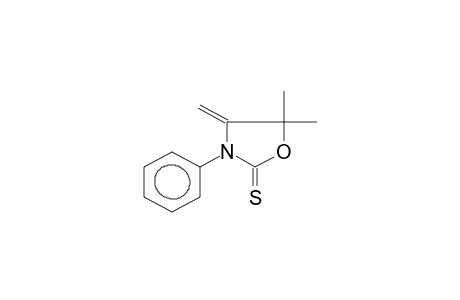 2-THIOXO-3-PHENYL-5,5-DIMETHYL-1,3-OXAZOLIDINE