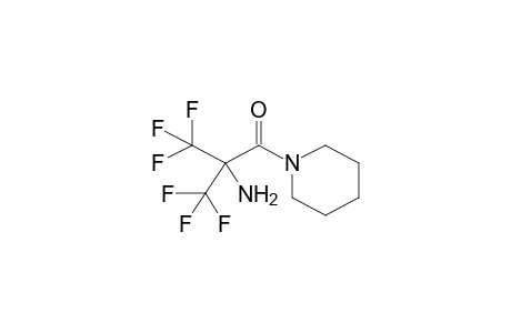 ALPHA-AMINOHEXAFLUOROISOBUTYRIC ACID, PIPERIDIDE