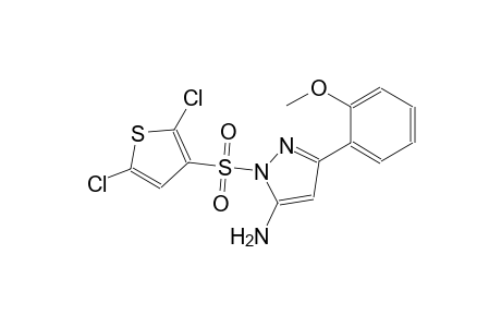 1H-pyrazol-5-amine, 1-[(2,5-dichloro-3-thienyl)sulfonyl]-3-(2-methoxyphenyl)-