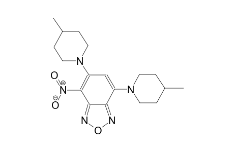 5,7-bis(4-methyl-1-piperidinyl)-4-nitro-2,1,3-benzoxadiazole