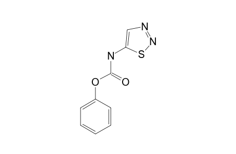 1,2,3-thiadiazole-5-carbamic acid, phenyl ester