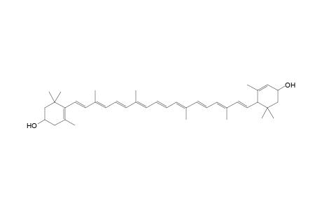 .beta.,.epsilon.-Carotene-3,3'-diol, (3R,3'R,6'R)-