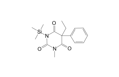 Methylphenobarbitone TMS