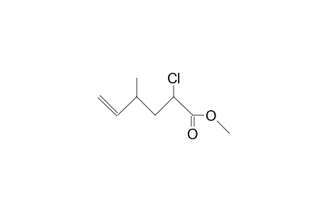 (2R,4S)-2-CHLORO-4-METHYL-5-HEXENOIC ACID, METHYL ESTER