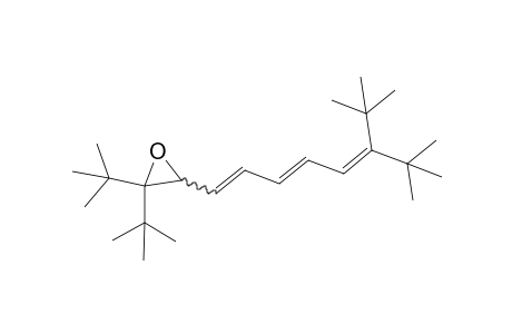 2,2-ditert-butyl-3-[(1E,3E)-6-tert-butyl-7,7-dimethyl-octa-1,3,5-trienyl]oxirane