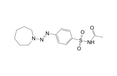 N-Acetyl-4-[(E)-1-azepanyldiazenyl]benzenesulfonamide