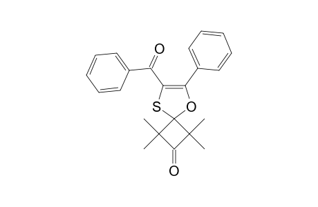 7-BENZOYL-1,1,3,3-TETRAMETHYL-6-PHENYL-5-OXA-8-THIASPIRO-[3.4]-OCT-6-ENE-2-ONE