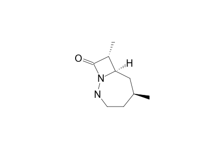 [7-ALPHA,8-ALPHA]-5,8-DIMETHYL-1,2-DIAZABICYClO-[5.2.0]-NONANE-9-ONE