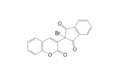 3-(2-bromo-1,3-dioxo-2-indanyl)coumarin