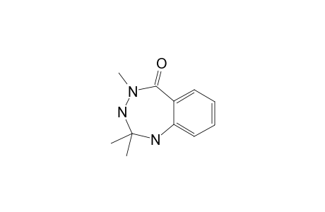 2,2-DIMETHYL-4-N-METHYL-1,2,3,4-TETRAHYDRO-5H-1,3,4-BENZOTRIAZEPIN-5-ONE;RING-FORM