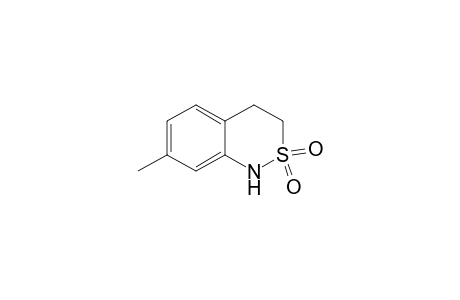 1H-2,1-Benzothiazine, 3,4-dihydro-7-methyl-, 2,2-dioxide