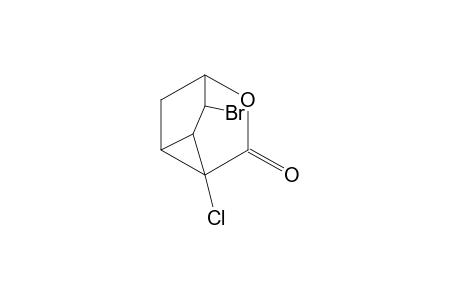 8-exo-BROMO-4-exo-CHLORO-2-OXATRICYCLO[3.2.1.0^4^,^6]OCTAN-3-ONE